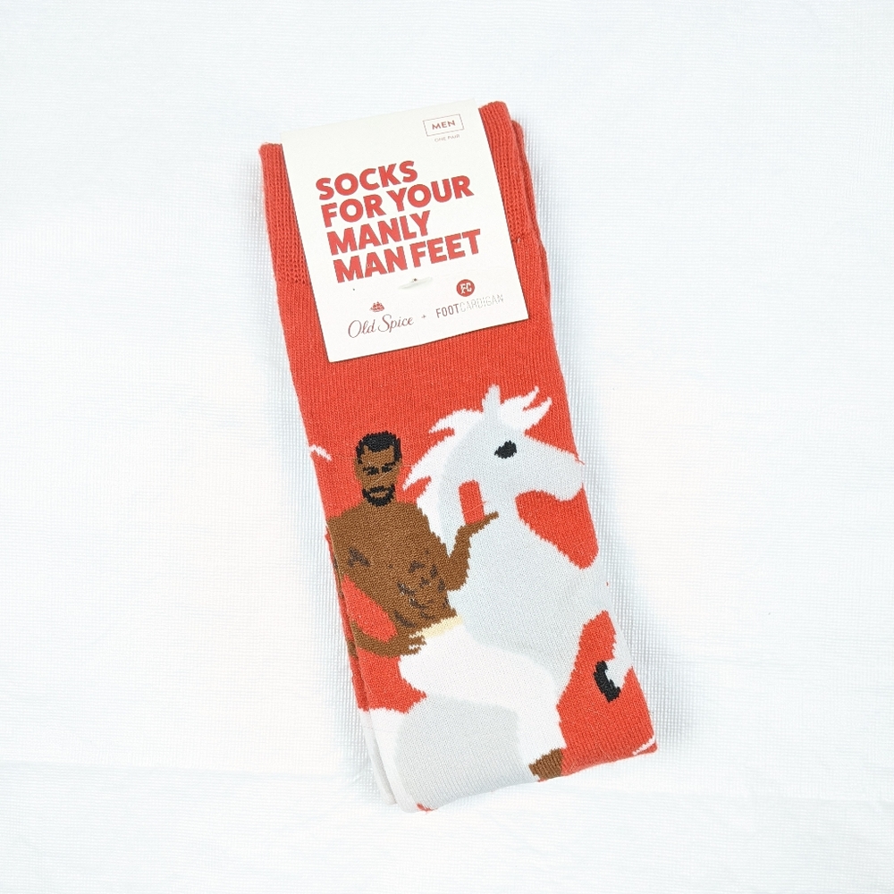 Old Spice Socks for your Manly Man Feet